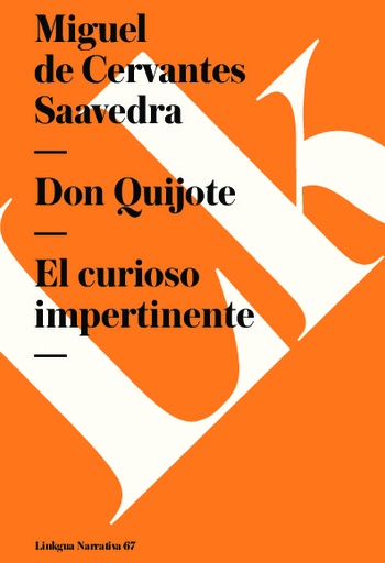 [QB-1165] Don Quijote. El curioso impertinente