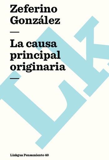 [QB-1078] La causa principal originaria