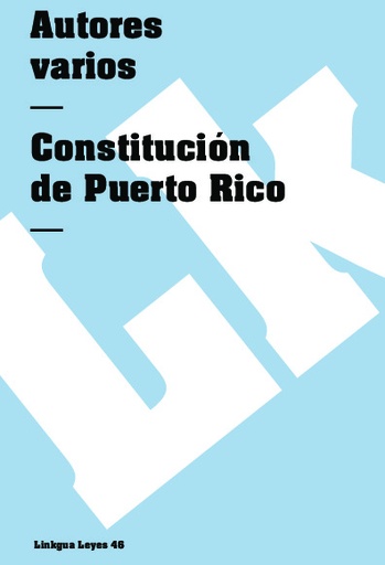 [QB-723] Constitución de Puerto Rico