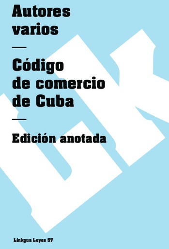[QB-522] Código de comercio de Cuba